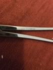 Vintage 2  Hemostat Forceps Clamp  Curved Medical Instruments