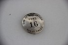 1945 Great Falls Montana Cab Or Bus Driver Badge With Pin Intact  16