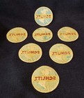Lot Of 7 Schlitz Embroidered Shirt jacket Patches 2  Round World Logo