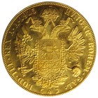 1915 Austria 4 Ducat Gold Restrike