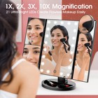 Makeup Mirror Vanity Mirror With Lights Lighted Makeup Mirror With 2x 3x 10x