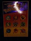 Vintage Kellogg s Foil Pokemon New Characters Empty Cereal Box - Pikachu