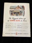 Singer Dressmaking Guide Mcm Sewing Book Fabrics Vintage 1947
