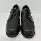 Vintage Nos Redwing 70   s 9142 Black Leather Oxford Shoes Sz 8 5d Union Made Usa