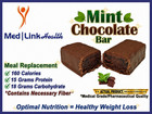 Mint Chocolate Bar   Similar To Optifast   800   Weight Loss   6 Boxes