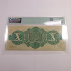1872 Pmg Au 53  10 Ten Dollar State Of South Carolina Note  56210f