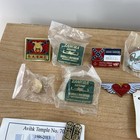 Lot Of 35 Masonic Lapel Pins Tie Tacks Masonic Freemasons