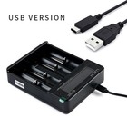 Efest Luc V4 Lcd Screen Type-c Usb Battery Charger Compatible Wide Range New