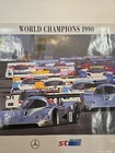 Mercedes Benz World Champions Showroom Poster 1990 Sport-technik 16x23 Germany