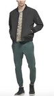 New Dockers Men s Golf Bomber Black Jacket  Water Resistant Size Large 