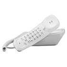 At t Landline Phone Corded Home Office Desk Telephone Large Display  White