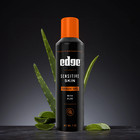 Edge Sensitive Skin Shave Gel For Men With Aloe  Twin Pack  14 Oz