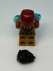 Lego Marvel Super Heroes Avengers Gold Iron Man Mech Minifigure   Extra Hair