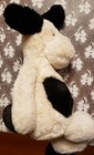 Jellycat Bashful Black   White Puppy Dog 12 Inch Plush Stuffed Animal