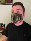 Unisex Face Covering Camouflage Washable Reversible Double Layer Cotton Blend