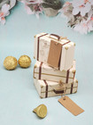 10 50pcs Kraft Paper Gift Boxes With Hemp Rope     Candy   Party Packaging Boxes