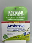 Ambrosia  Ragweed Allergy Relief  Meltaway Pellets  3 Tubes - 80 Pellets Each