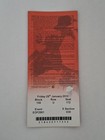 Michael Jackson This Is It King Of Pop 2009 O2 Lenticular Ticket  Rare 