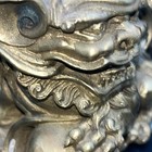 Vintage Brass Foo Dog 3   