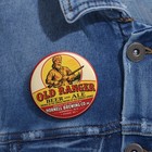 Old Ranger Beer And Ale Hornell Brewing Co  Ny Retro Breweriana Pinback Button