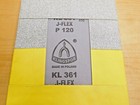 Klingspor Aluminum Oxide Sanding Sheets 9  X 11  Grit 120 Kl361jf Qty 50 2089