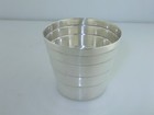 Sterling Silver Tiffany   Co Jigger Measuring Cocktail Shot Cup Art Deco  nomono