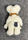 Boyds Bear 584001 Plush Stuffed Animal 7  Caledonia White Bear Collar