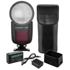 Flashpoint Zoom Li-on X R2 Ttl On-camera Round Flash Speedlight For Fujifilm  go