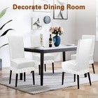 Velvet Dining Room Chair Cover Stretch Thicker Dining Chair Covers Set Of 4     