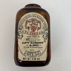 Vintage Levi Garrett Sons Snuff Bottle Jar Empty   Cork Scotch Rappee 1 Dot J8d