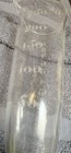 Etched Glass 8oz 250cc Graduated Chemistry Beaker Apothecary Pharmacy Glass 