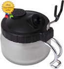 Multifunctional Airbrush Cleaning Pot Wash Station With Holder