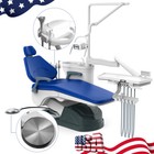 Dental Unit Chair P2 Computer Controlled Dc Motor Pu Leather  dentist Stool Fda