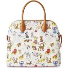 Disney Dooney And Bourke Santa Tails Satchel Bag - Holiday Dogs - Christmas