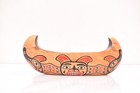 Vtg Pacific Northwest Coast Hand Carved Wood Canoe Art Haida Tlingit Boat 