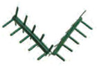 Bouquet Stem Holder  stick  em  Insert For Cemetery Flower Vase For Grave-site 
