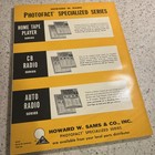 Sams Photofact Transistor Radio Series Tsm-96