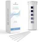  150 Strips  Chlorine Test Paper Strips For Restaurants Sanitizer 1 Sec Result 
