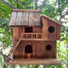 Wooden Bird Houses Hanging Handmade Outdoor Natural Bird Nest Squirrel Housecage