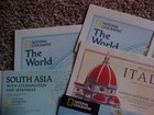 Lot Of 13   National Geographic Maps
