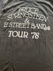 Bruce Springsteen   E Street Band  78 Tour Black T-shirt Large