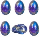 6 Pack Galaxy Slime Eggs Stress Relief Toys For Kids Boys Girls Easter Basket   