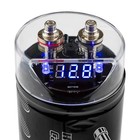 Audiopipe 3 5 Farad Power Capacitor W digital Voltage Display   Status Indicator