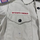 Boy Scouts Of America Youth Large Bsa Uniform Shirt Usa Made Cub Scout Patches