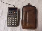 Vintage Hewlett Packard Hp 25 Programmable Calculator Case  Ac Pwr  Instructions
