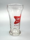 Miller High Life Beer Sham Glass   Vtg Barware Advertising   Man Cave Bar Decor