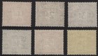 Sg D40-d45  Postage Dues  Qeii     Tudor Crown Watermark  Complete Set Of 6 U m
