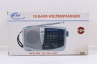 Elta 3552si 10 Band World Receiver Portable Fm Am Lw Shortwave Radio Earbuds