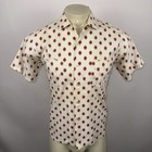 Washington Dee Cee Shirt Vtg 50s 60s Mens Medium Rockabilly Mcm Mod Beatnik Usa