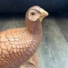 Vintage Arnel s Ceramic Pheasant Figurine Hand Painted Brown Bird Statue Ags